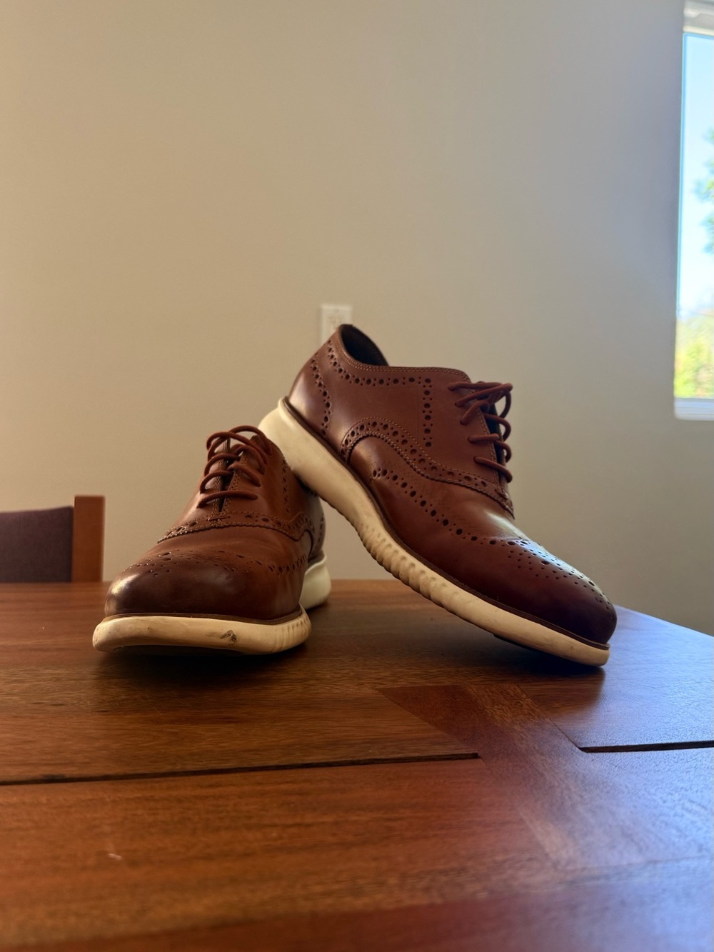 Cole Haan Brown Wing Ox Zerogrand